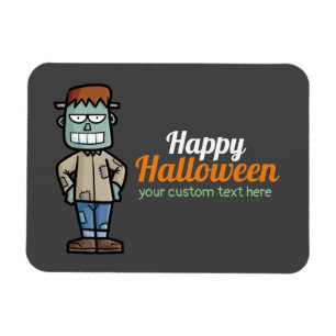 Personalise Frankenstein Halloween Magnets