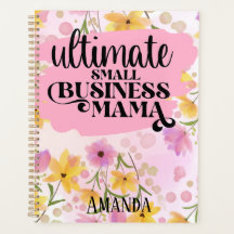 Personalise Gift Business Planner for Mum