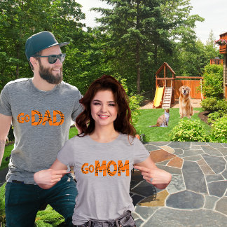 Personalise Go Dad Basketball T-Shirt