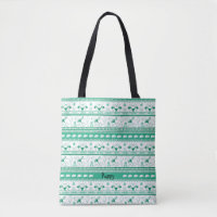 Personalise Golden Guide Dog Tale Pattern Green