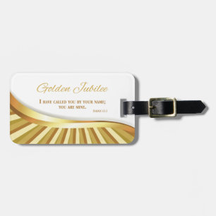 Personalise, Golden Jubilee of Religious Life Luggage Tag