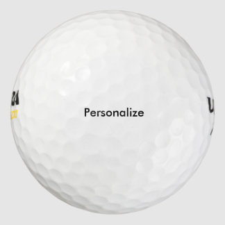 Personalise Golf Balls