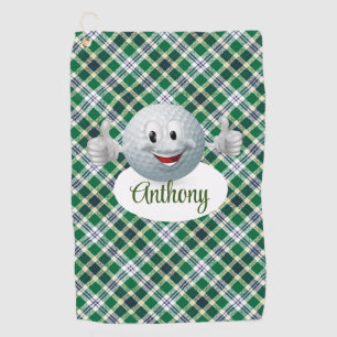 Personalise Golf Emoji Towel