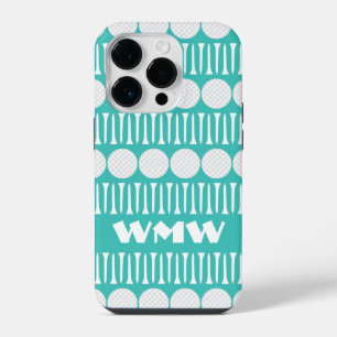 Personalise Golf Theme iPhone 14 Pro Case