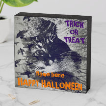 Personalise Halloween Cat