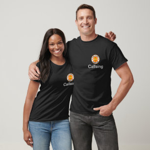 Personalise Ham Radio Operator Orange T-Shirt