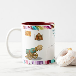 Personalise: Hannibal the Cannonball Two-Tone Coffee Mug