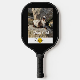 Personalise I Goat this one Pickleball Paddle