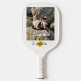  Personalise I Goat this one Pickleball Paddle
