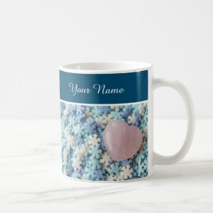 Personalise I love you with hearts! Coffee Mug