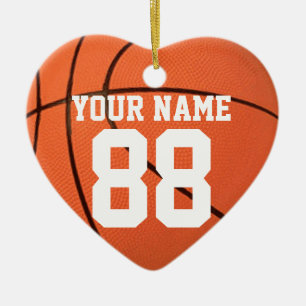 Personalise It, Basketball Ceramic Ornament