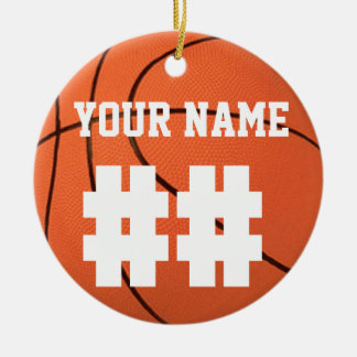 Personalise It, Basketball Ceramic Ornament