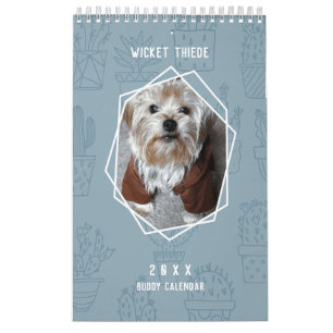 Personalise It! Cactus Cooler Pet Buddy Calendar