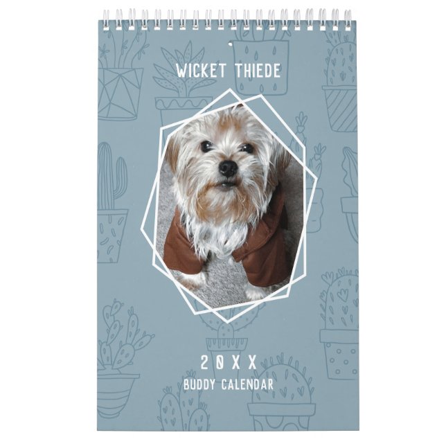 Personalise It! Cactus Cooler Pet Buddy Calendar (Cover)