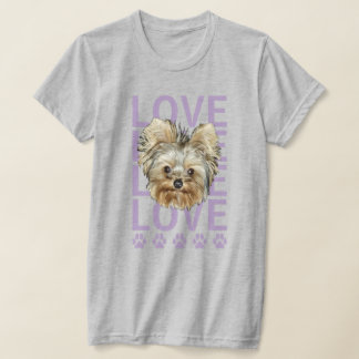 Personalise It! Love Love Paws Pet Photo T-Shirt