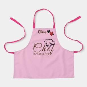Personalise Junior Baker Cook Custom Name Kids Apron