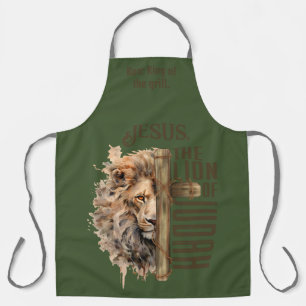 Personalise l Scripture l Jesus l Lion, man's Apron