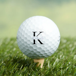 Personalise Lavender Script Titleist Pro V1 Golf Balls