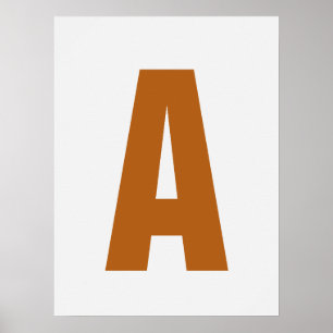 Personalise Letter Wall Art Modern Cosy Home Decor