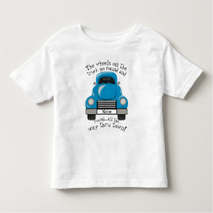 Personalise License~ Big Blue Truck Shirt