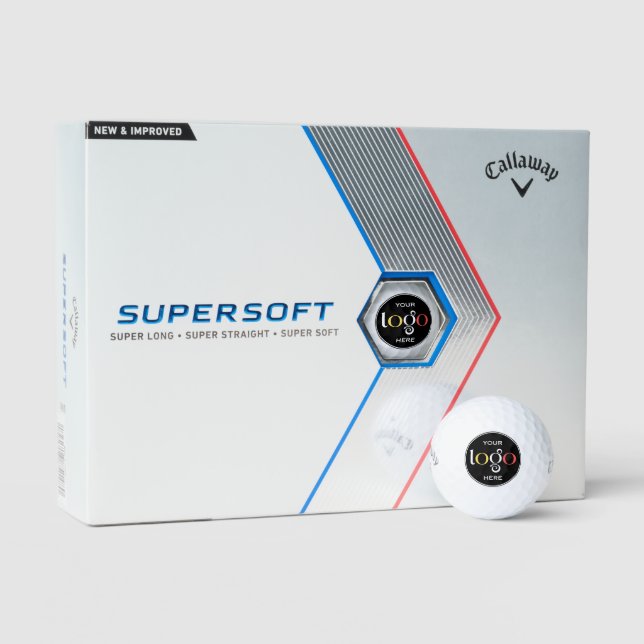Personalise Logo Callaway Supersoft Golf Balls (Packaging)