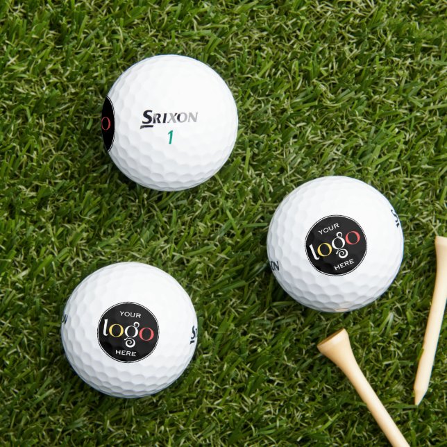 Personalise Logo Srixon Soft Feel 13 Golf Balls (Insitu Grass)