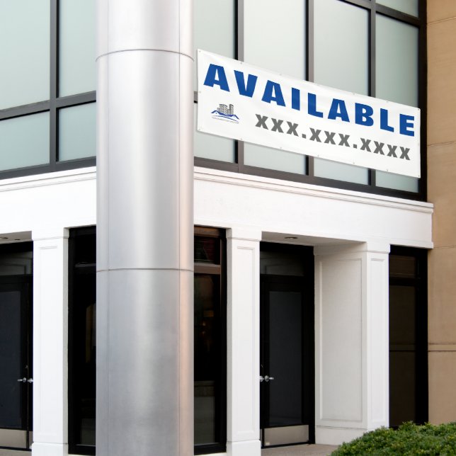 Personalise Mall Space Available Strip Mall Large  Banner (Outside Building)