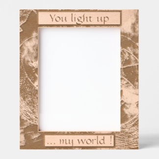 "Personalise Me" (8" x 10")  Etched Frames