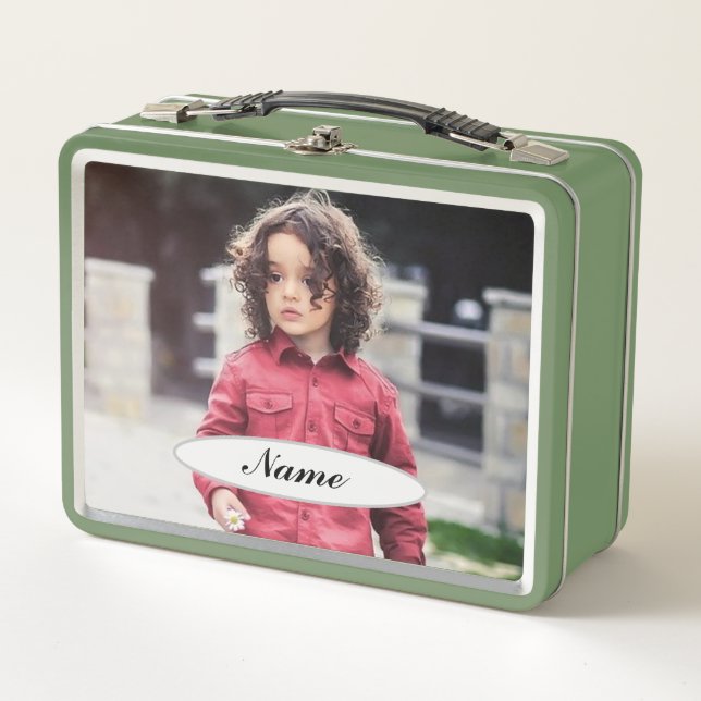 Personalise Metal Lunch Box (Front)
