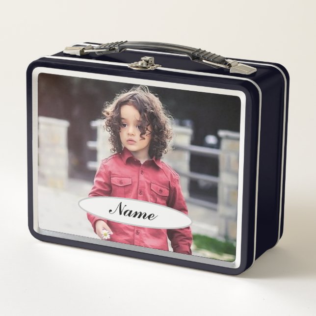 Personalise Metal Lunch Box (Front)