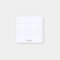 Personalise:  Minimalist Grid Paper Notes Monogram
