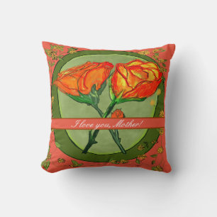 Personalise Modern Beautiful Mother’s Day Cushion