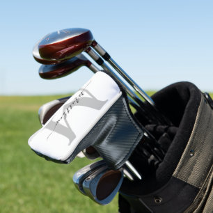 Personalise Monogram Initial Name Golf Head Cover