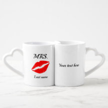 Personalise Mr. and Mrs.