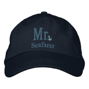Personalise Mr & Mrs Embroidery Embroidered Cap
