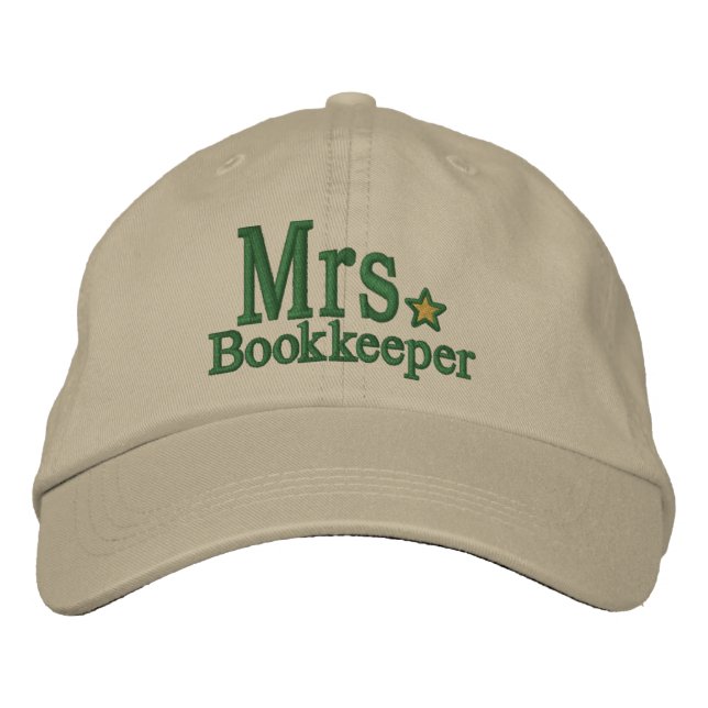 Personalise Mr & Mrs Embroidery Embroidered Cap (Front)
