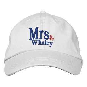 Personalise Mr & Mrs Embroidery Embroidered Cap