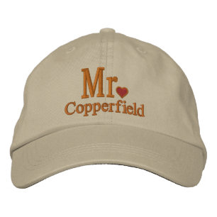 Personalise Mr & Mrs Embroidery Embroidered Cap