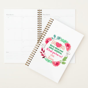 Personalise Mum Sorry About Your Other Children Planner
