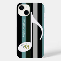 personalise musical note stripes