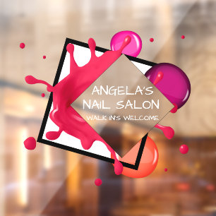 Personalise Nail Salon Spa Shop Front