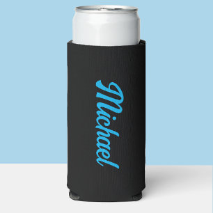 Personalise Name for a Useful Custom Gift Tall Sel Seltzer Can Cooler