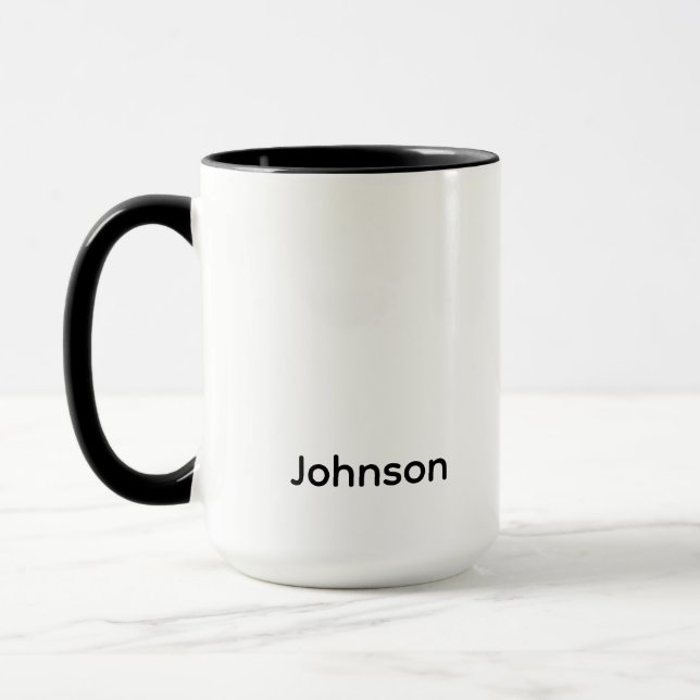 Personalise Name Mug (Left)
