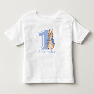 Personalise Name Peter the Rabbit 1st Birthday  Toddler T-Shirt