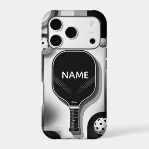 Personalise Name Pickleball Paddle And Ball Design
