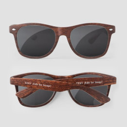 Personalise Name Quote Artwork Sunglasses
