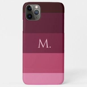 Personalise Name stripes phone case