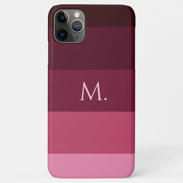 Personalise Name stripes phone case (Back)