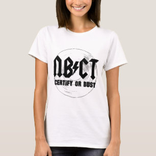 Personalise NBCT Rock and Roll National Board   T-Shirt