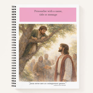 Personalise: No unimportant person Notebook